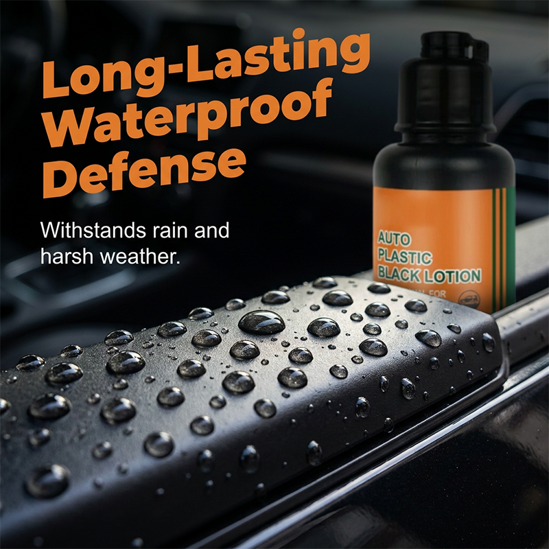 Multi-Purpose Black Plastic Polish for Cars