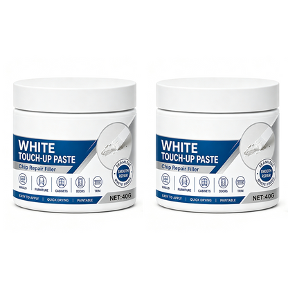 White Furniture Touch-Up Paste (Free Brush)