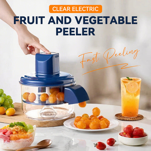 🥔Transparent Electric Fruit and Vegetable Peeler
