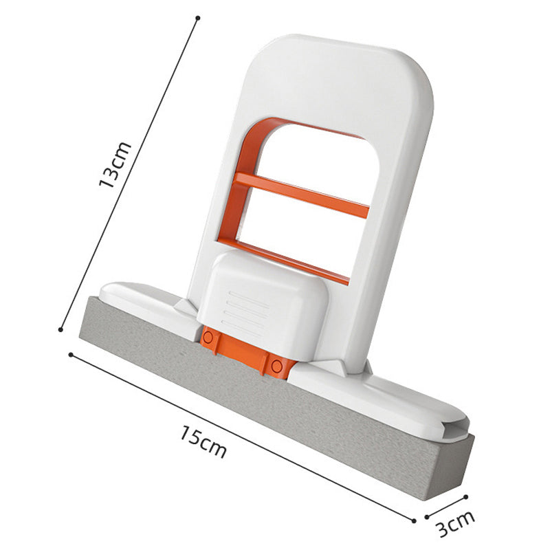 🧹 Mini Portable Self-Squeezing Mop — Compact Sponge Mop with Built-in Wringer