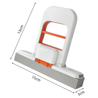 🧹 Mini Portable Self-Squeezing Mop — Compact Sponge Mop with Built-in Wringer