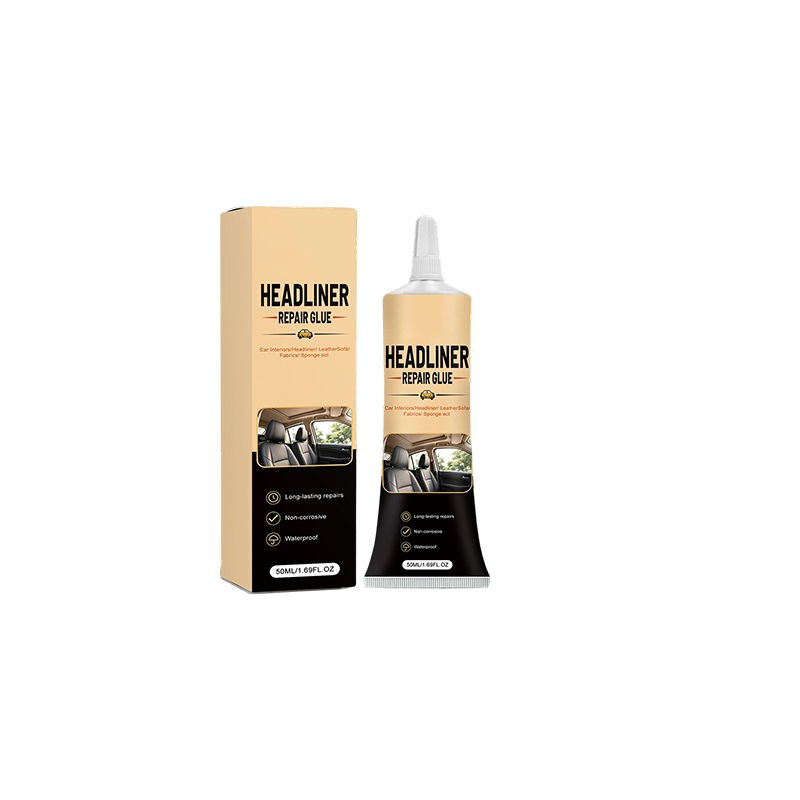 ⏳LAST DAY SALE!!🌟🎉49K+ Sold 🚗 Waterproof Car Headliner Repair Glue, High Strength Adhesive for Sagging Car Ceiling & Interior