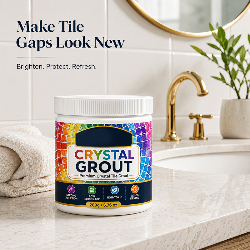 🔥Buy 1 Get 1 Free🔥High-Strength Waterproof Crystal Tile Grout