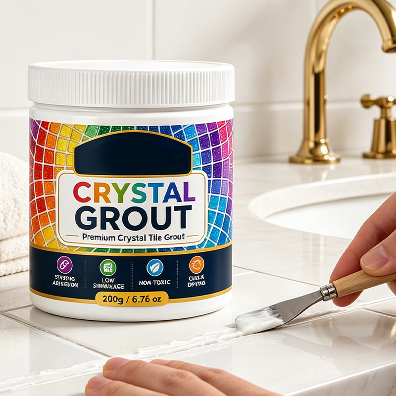 🔥Buy 1 Get 1 Free🔥High-Strength Waterproof Crystal Tile Grout