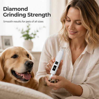🐾 50% OFF NOW! Electric Pet Nail Grinder with LED Display – Quiet, Precise & Easy to Use – Perfect for Cats and Dogs 🐶🐱✨