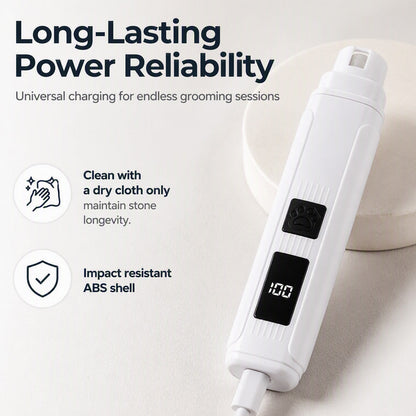 🐾 50% OFF NOW! Electric Pet Nail Grinder with LED Display – Quiet, Precise & Easy to Use – Perfect for Cats and Dogs 🐶🐱✨