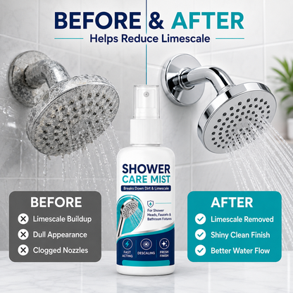 🔥Buy 1 Get 1 Free🔥🚿 Fast-Acting Limescale Remover Spray for Showerheads and Faucets