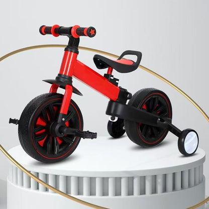 🚲✨ 3-in-1 Kids' Tricycle – Ultra-lightweight (2.8 kg) & foldable design for on-the-go use | From balance bike to handcart