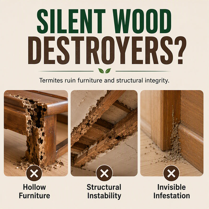 🔥Buy 1 Get 1 Free🔥💪Multi-Surface Wood Termite Repellent Spray