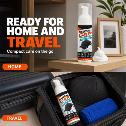 🔥BUY 1 GET 1 FREE🔥No-Rinse Baseball Cap Foam Cleaner