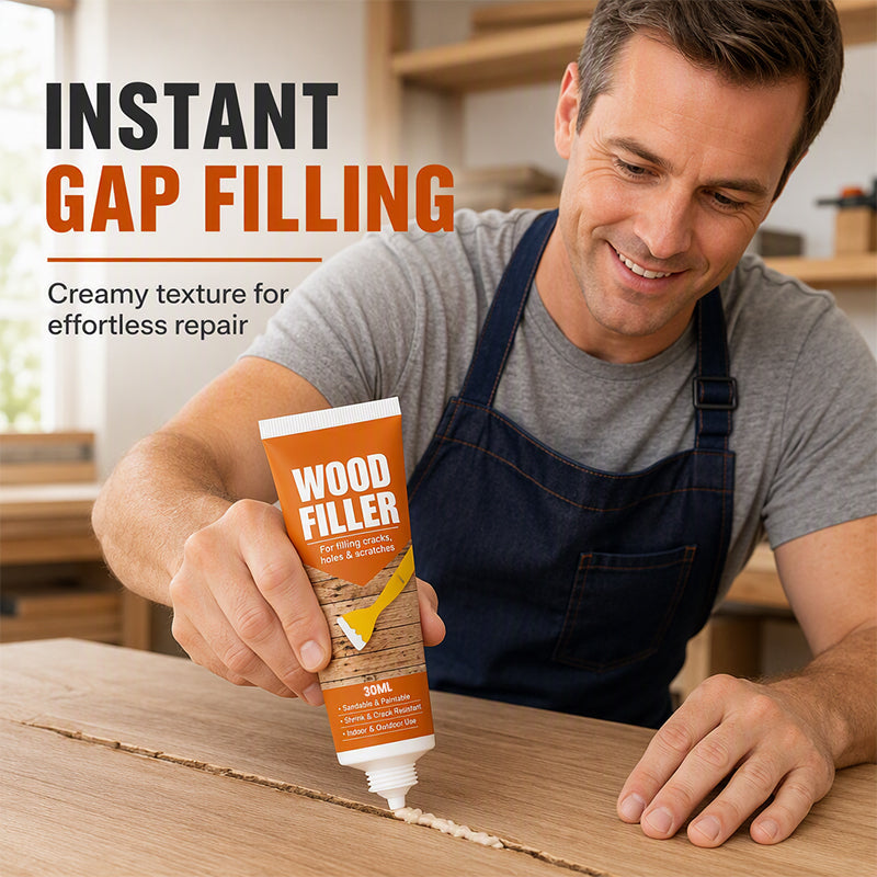 🔥Buy 1 Get 1 Free🔥🧹🧴Wood Filler for Cracks and Holes