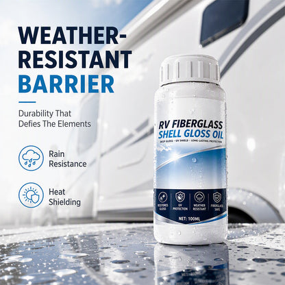 ⏰Buy 1 Get 1 Free⏰🔥RV Fiberglass Gloss Oil Shine Restorer