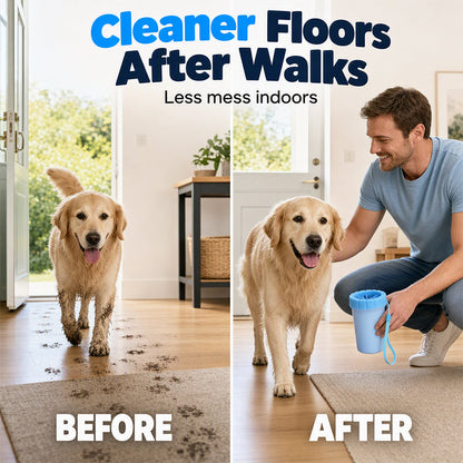 🔥🔥Buy one get one free🐶  Portable Pet Paw Cleaner Cup