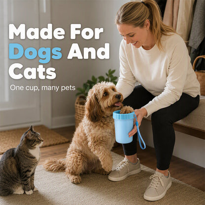 🔥🔥Buy one get one free🐶  Portable Pet Paw Cleaner Cup