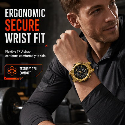 ⏳🔥LIMITED-TIME 55% OFF! ⏰Tactical Style 50M Waterproof Multifunctional Digital Sports Watch