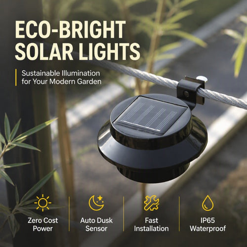 🔥🔥Buy one  get one free✨Waterproof solar LED gutter lights for outdoor use