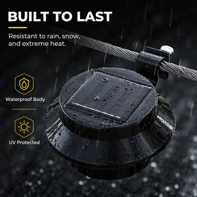 🔥🔥Buy one  get one free✨Waterproof solar LED gutter lights for outdoor use