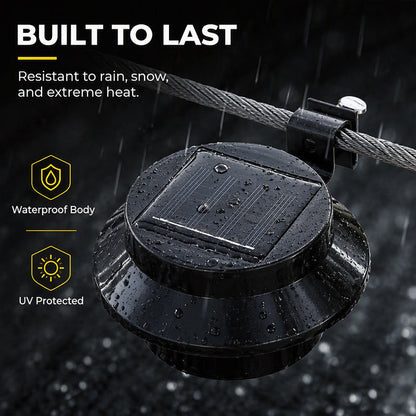 🔥🔥Buy one  get one free✨Waterproof solar LED gutter lights for outdoor use