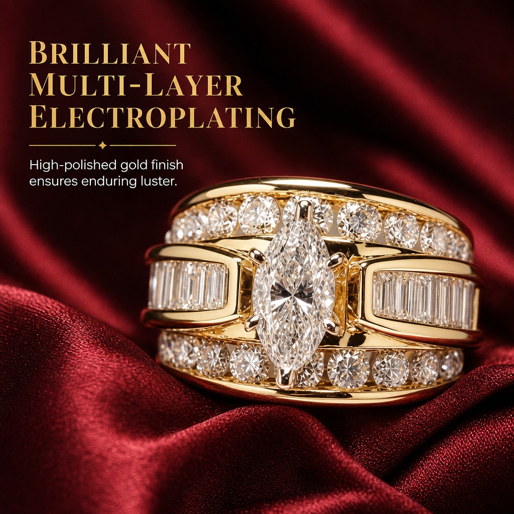 ✨2026 New Hot Seller✨ 💎 Dazzling Luxury Queen Diamond Ring💍
