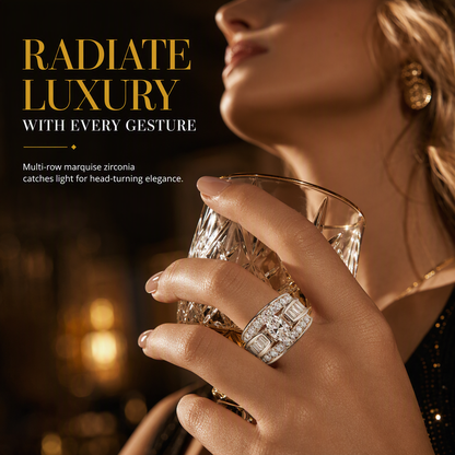 ✨2026 New Hot Seller✨ 💎 Dazzling Luxury Queen Diamond Ring💍