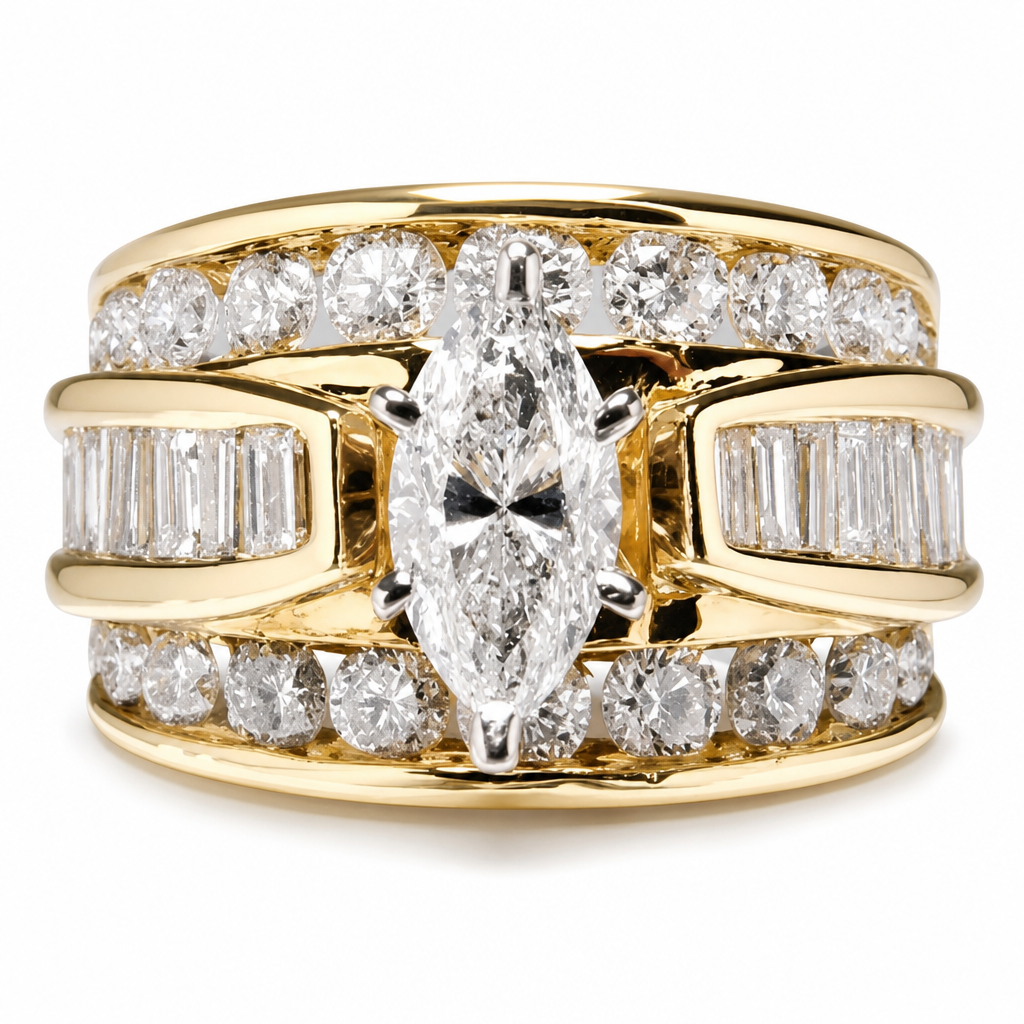 ✨2026 New Hot Seller✨ 💎 Dazzling Luxury Queen Diamond Ring💍
