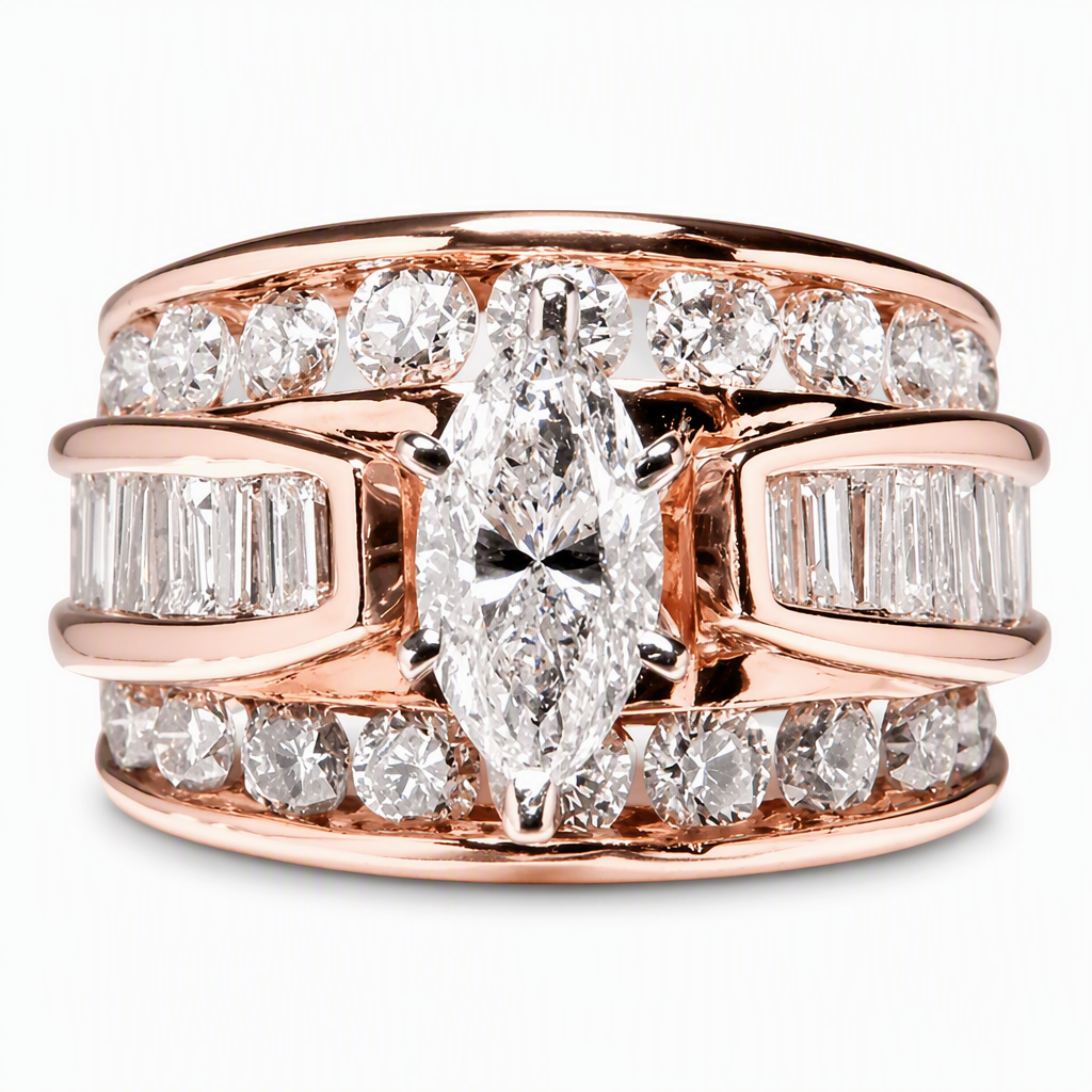 ✨2026 New Hot Seller✨ 💎 Dazzling Luxury Queen Diamond Ring💍
