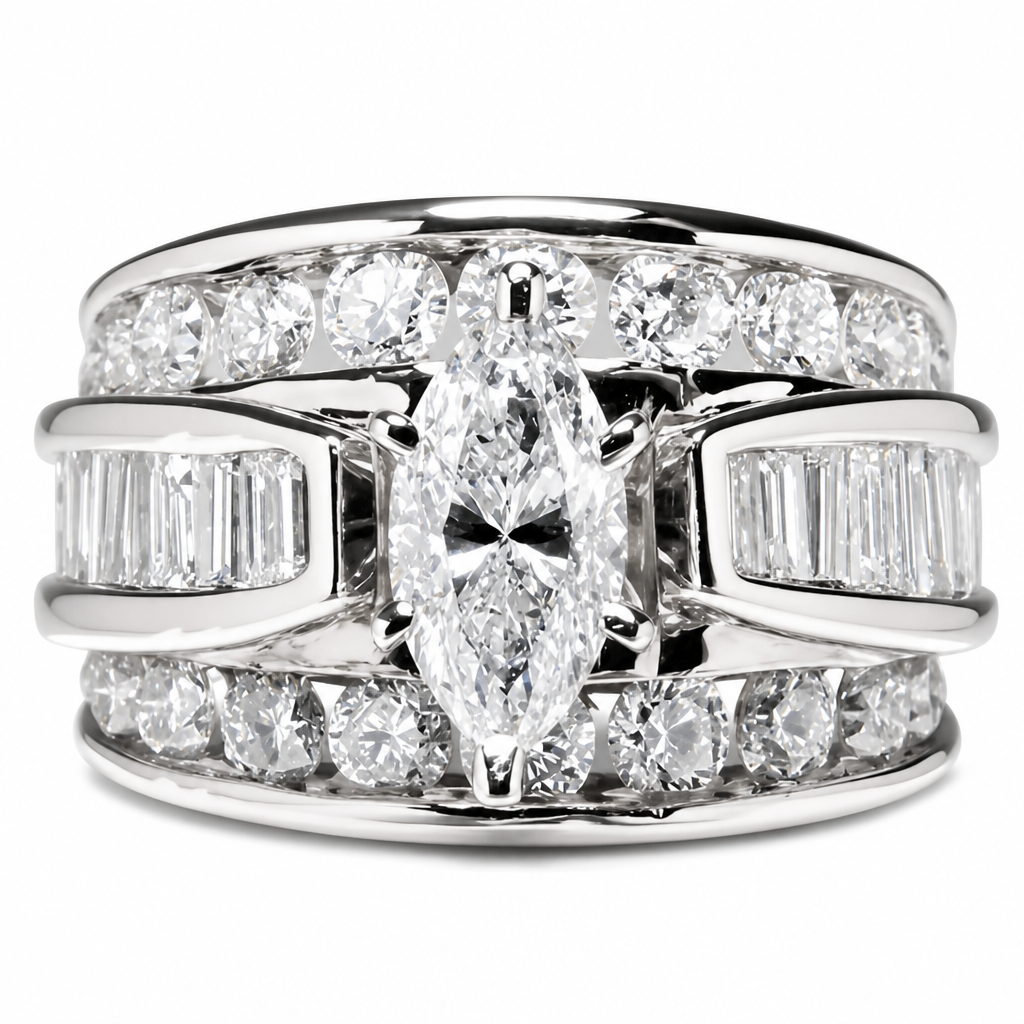 ✨2026 New Hot Seller✨ 💎 Dazzling Luxury Queen Diamond Ring💍