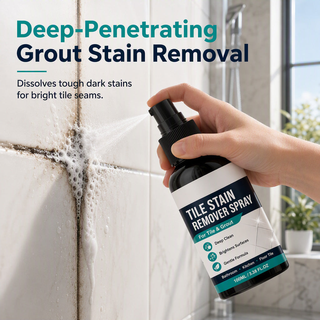 🧼Buy 2, Get 1 Free!!🎯 Grout Cleaning Spray – Easy maintenance for tile grout and stains in damp areas