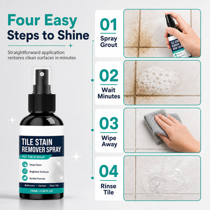🧼Buy 2, Get 1 Free!!🎯 Grout Cleaning Spray – Easy maintenance for tile grout and stains in damp areas