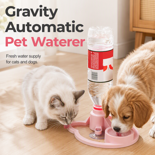 Gravity-Fed Pet Water Dispenser