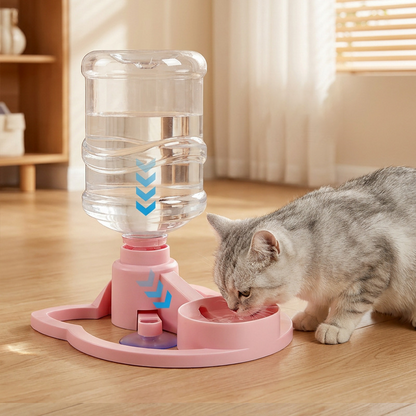 Gravity-Fed Pet Water Dispenser