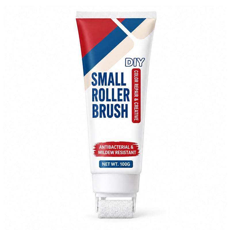 💥Buy 1 Get 1 Free✨ Waterproof Wall Repair Paste with Built‑in Mini Roller Brush 🧱 Easy Wall Crack Repair