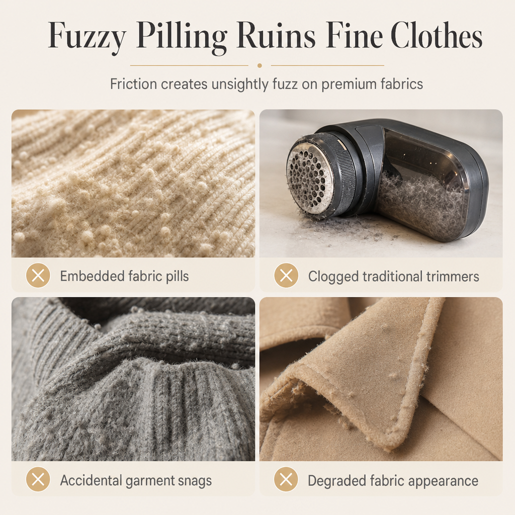 🧶Your Sweater Helper | Compartmentalized Magnetic Lint Remover